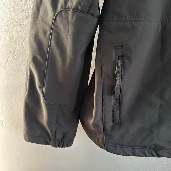 ESDY Outdoor Tactical Full Zip Hooded Jacket Soft Shell Charcoal Gray Size 3XL - Picture 8 of 12